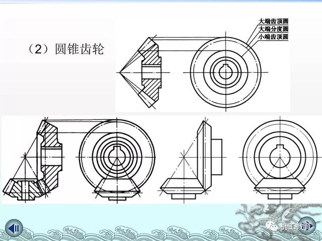 机械制图手柄详细画法解析